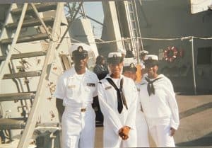 Sharita Dudley 25MBV, U.S. Navy, pictured in uniform