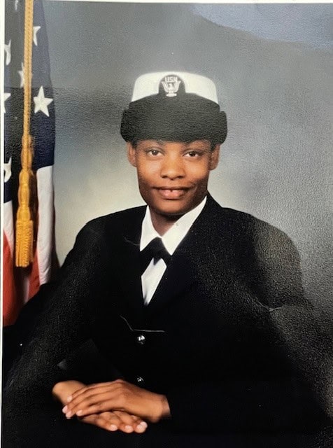 Sharita Dudley 25MBV, U.S. Navy, pictured in uniform