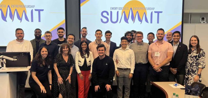 Pitch the Summit finalists and judges celebrating the winning ventures